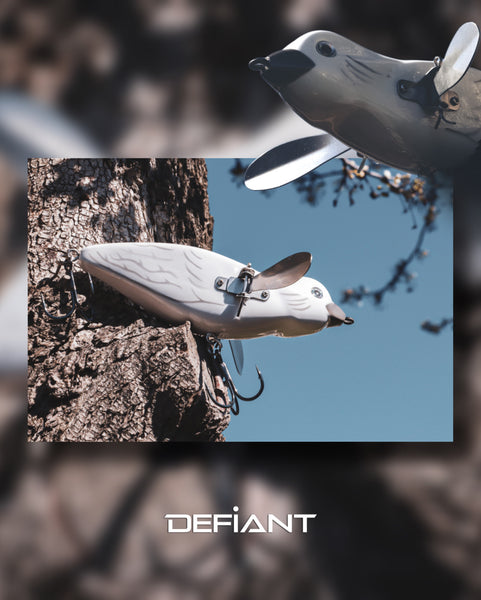 baby bird bass lure DEFIANT – Defiant Fishing work the bait in Color:Black & Blue Abu Garcia Ambassadeur 5501 gear_ratio__7.2:2