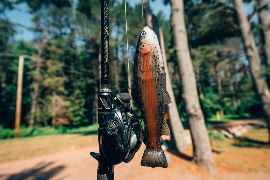 DEFIANT 210 8.25" Swimbait Ghost Dark Trout