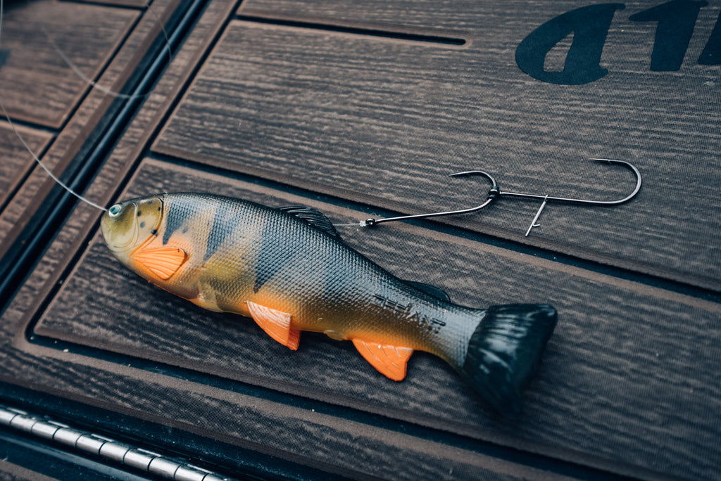 DEFIANT 210 8.25" Swimbait Ghost Perch