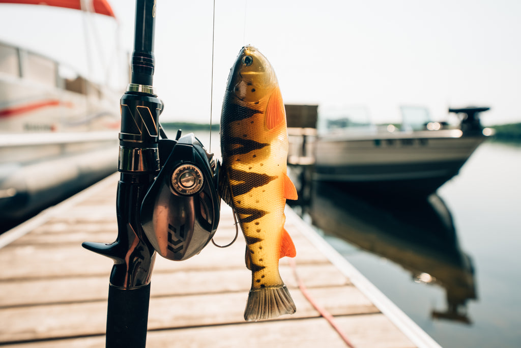 DEFIANT 210 8.25" Swimbait Ghost Perch