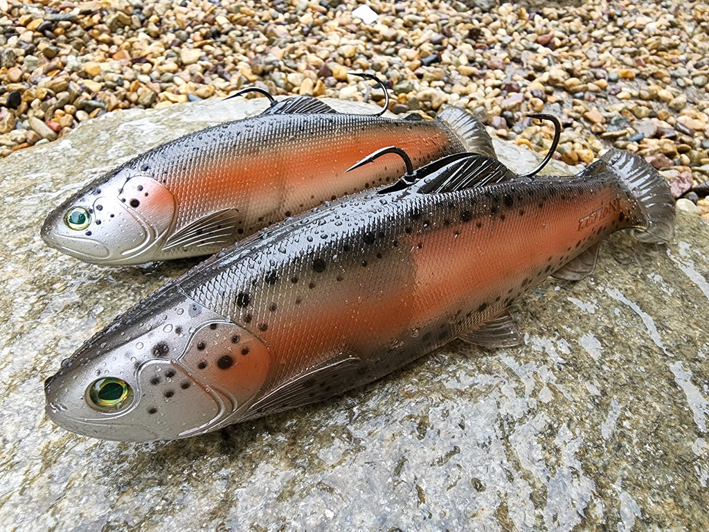 DEFIANT 247 Swimbait Ghost Dark Trout