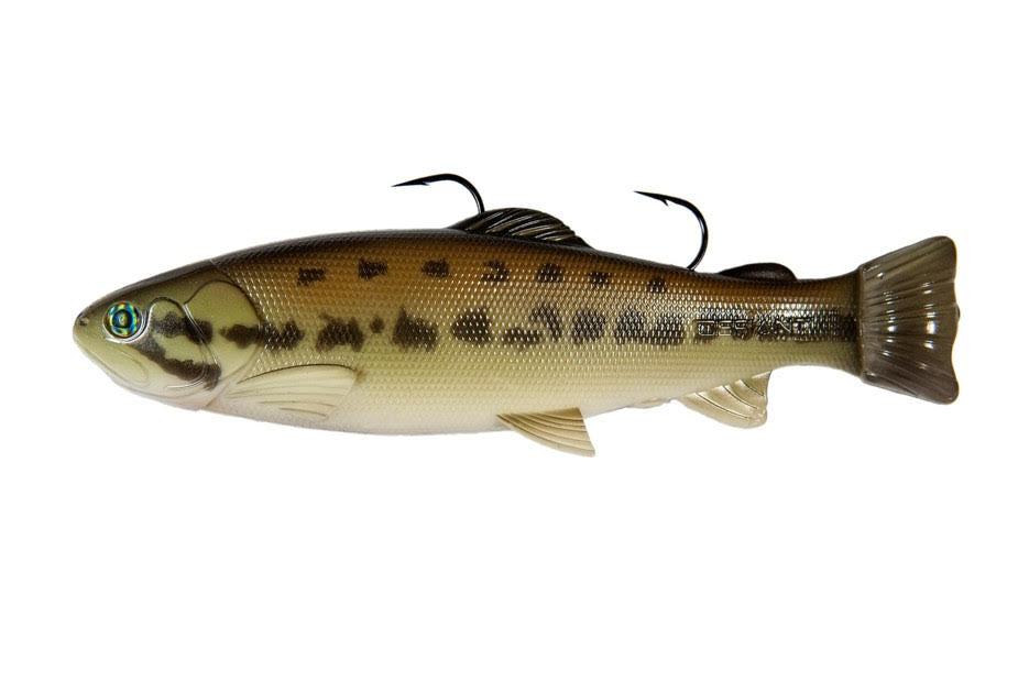 DEFIANT 210 8.25" Swimbait Black Bass