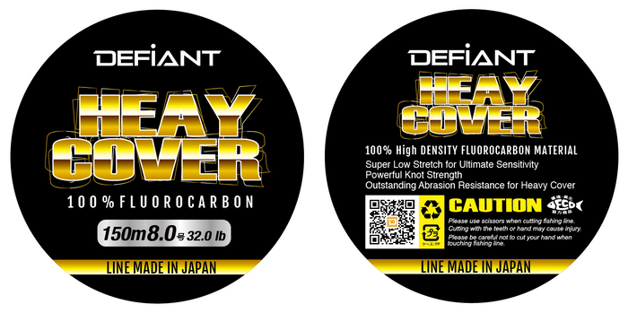 Defiant Heavy Cover 100% Fluorocarbon 300 Meters 328 Yards